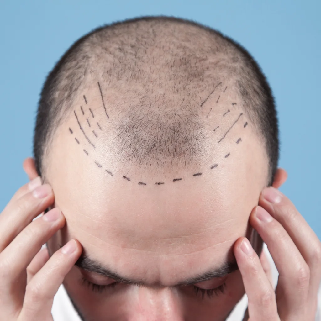 MALE HAIR TRANSPLANTATION