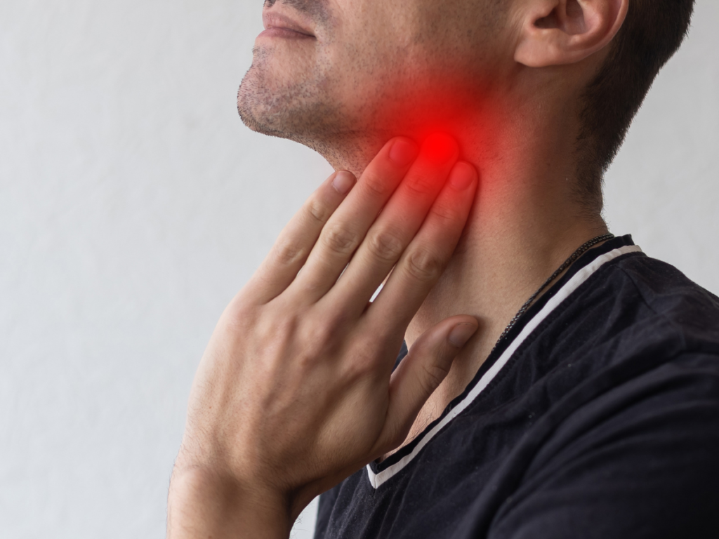 why does my throat hurt whenever i wake up