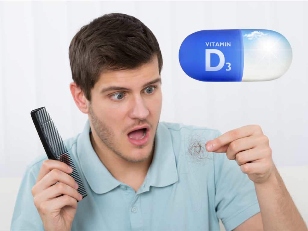 hair fall and vitamin d