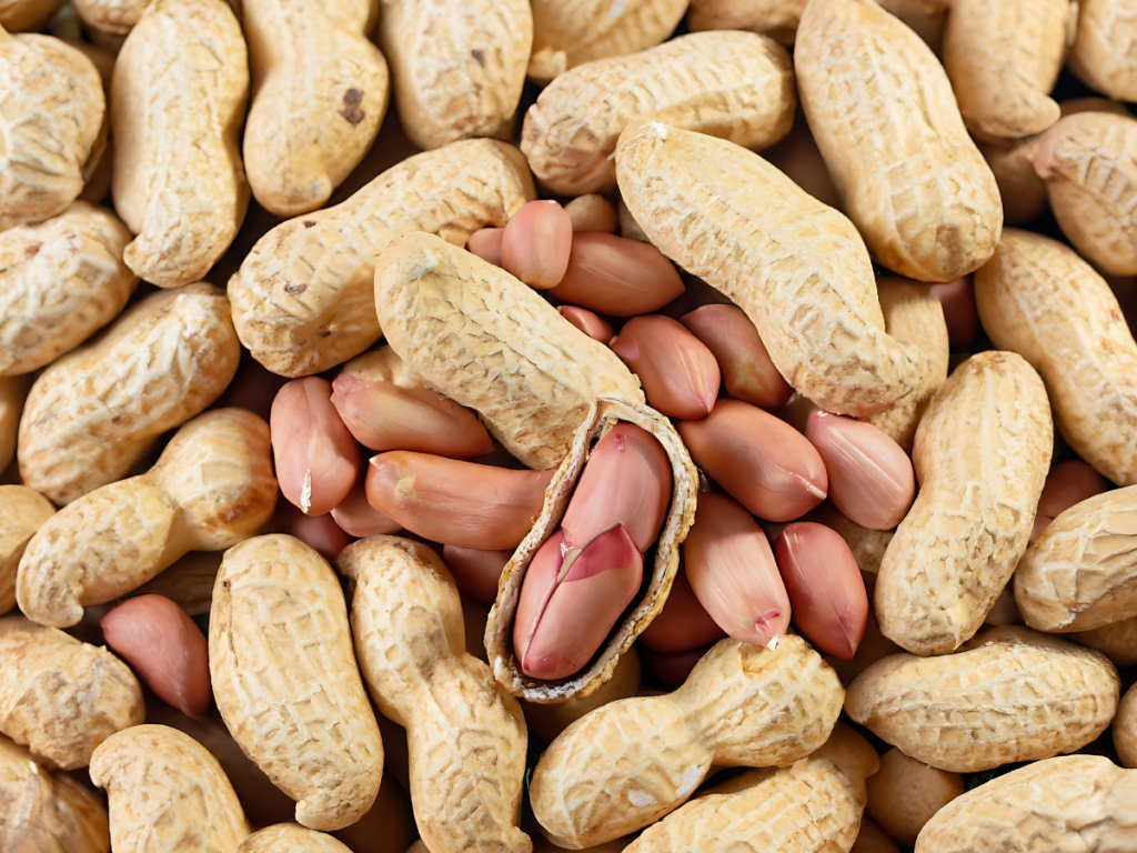 boiled peanuts nutrition information